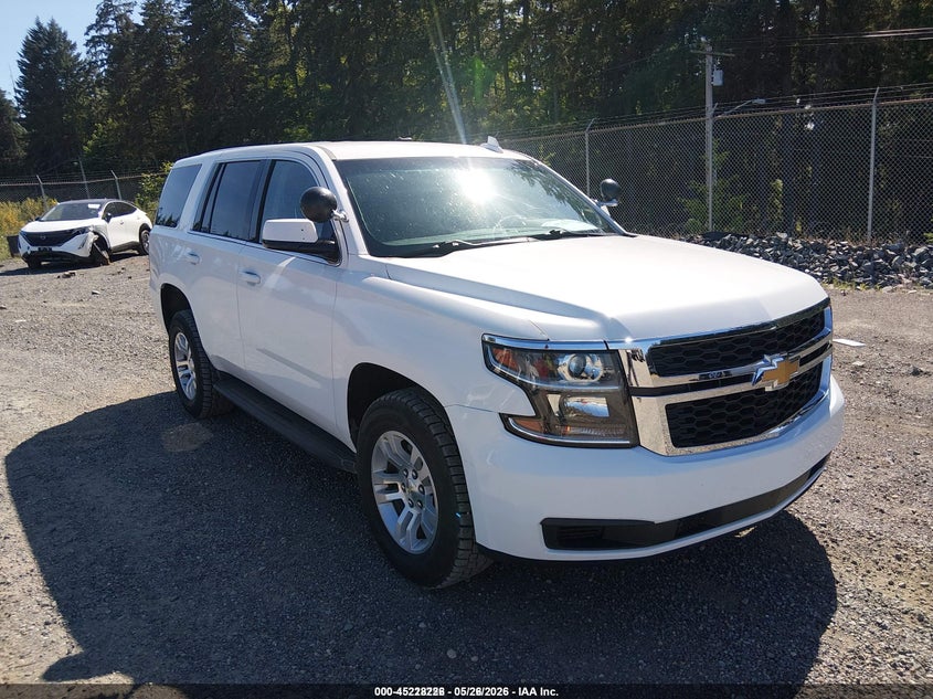 2020 Chevrolet Tahoe VIN 1GNSKFEC3LR112615 IAAI salvage auction — NORMAL WEAR, Sf97 (Washington), sold $7,500 on 2026-07-29 (photo 1)