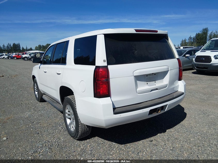 2020 Chevrolet Tahoe VIN 1GNSKFEC3LR112615 IAAI salvage auction — NORMAL WEAR, Sf97 (Washington), sold $7,500 on 2026-07-29 (photo 3)