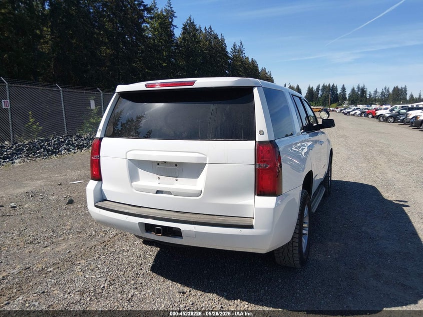 2020 Chevrolet Tahoe VIN 1GNSKFEC3LR112615 IAAI salvage auction — NORMAL WEAR, Sf97 (Washington), sold $7,500 on 2026-07-29 (photo 4)