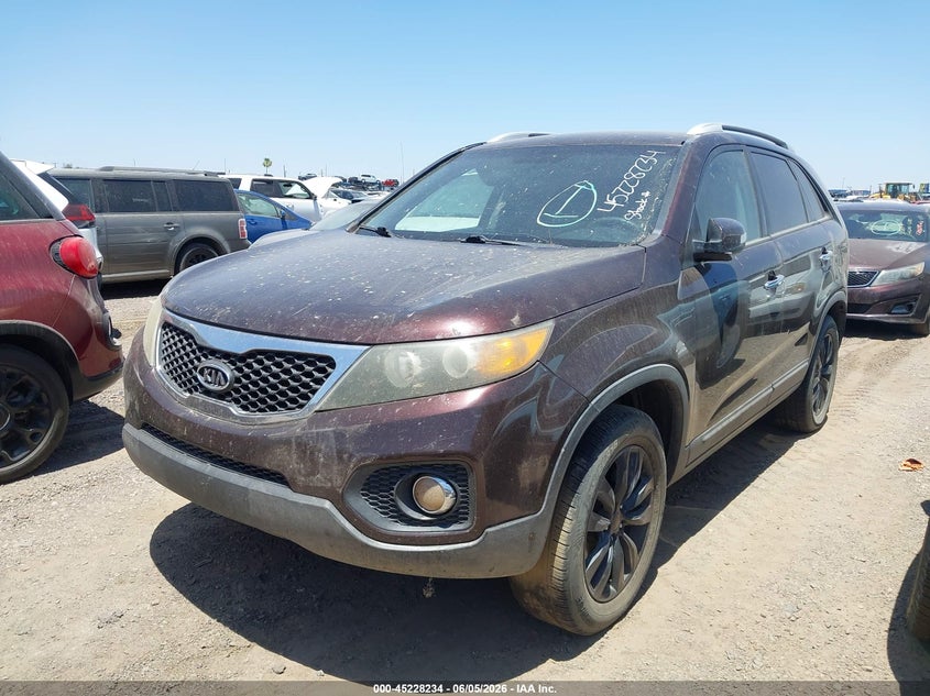 2011 Kia Sorento VIN 5XYKT4A29BG142738 IAAI salvage auction — NORMAL WEAR, Clear (Montana), sold $650 on 2026-07-28 (photo 2)