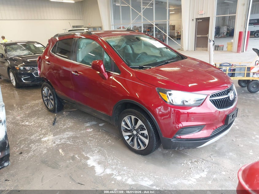 2022 Buick Encore VIN KL4CJESM5NB560996 IAAI salvage auction — RIGHT REAR, Salvage Title, sold $3,450 on 2026-07-14 (photo 1)