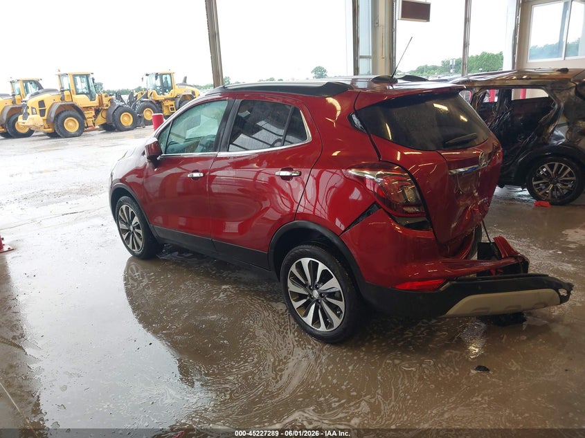 2022 Buick Encore VIN KL4CJESM5NB560996 IAAI salvage auction — RIGHT REAR, Salvage Title, sold $3,450 on 2026-07-14 (photo 3)