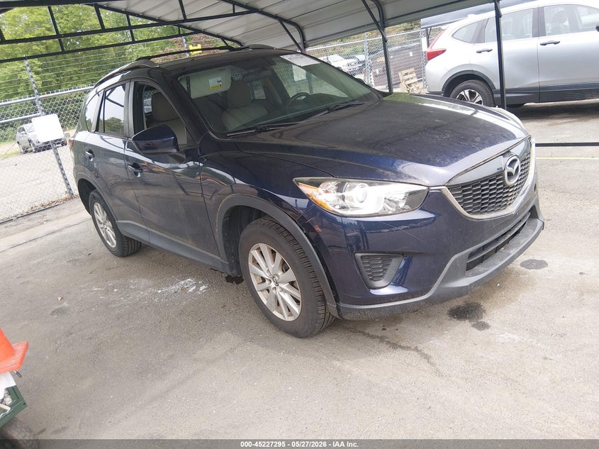 2014 Mazda Cx-5 VIN JM3KE2BE7E0362761 IAAI salvage auction — REAR END, Salvage Title, sold $2,700 on 2026-07-23 (photo 1)