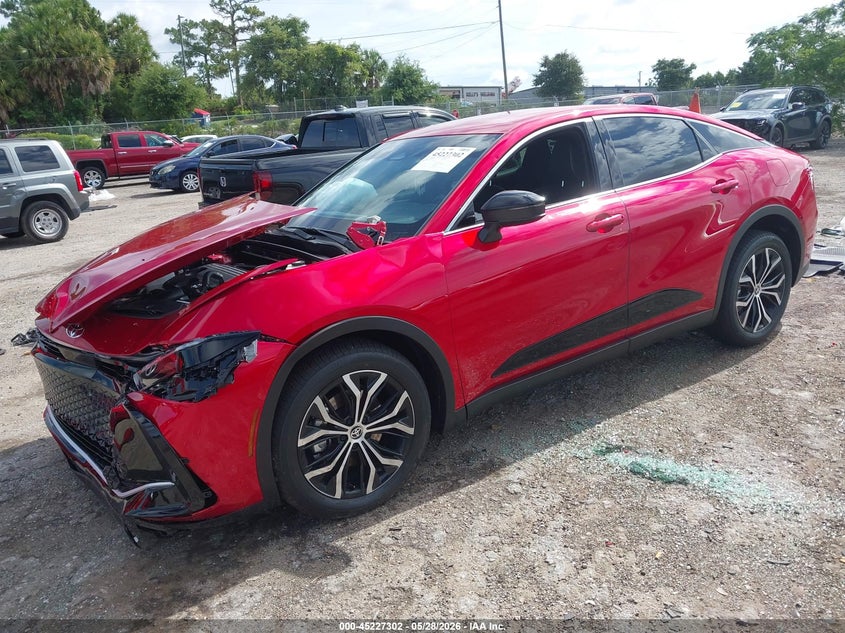 2026 Toyota Crown VIN JTDAAAAF7T3049712 IAAI salvage auction — FRONT END, Salvage Title, sold $11,450 on 2026-07-23 (photo 2)