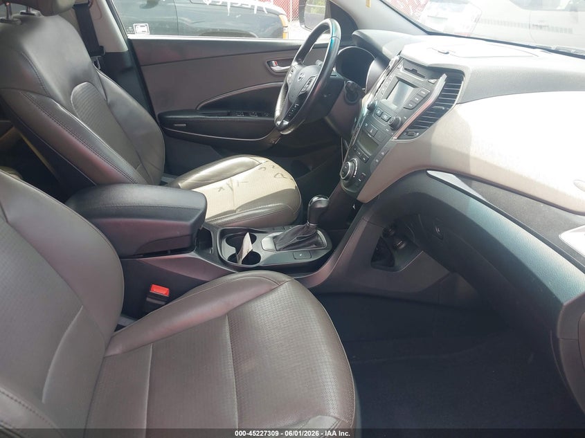 2013 Hyundai Santa fe VIN 5XYZU3LA9DG099662 IAAI salvage auction — REAR END, Salvage Title, sold $1,600 on 2026-07-13 (photo 5)