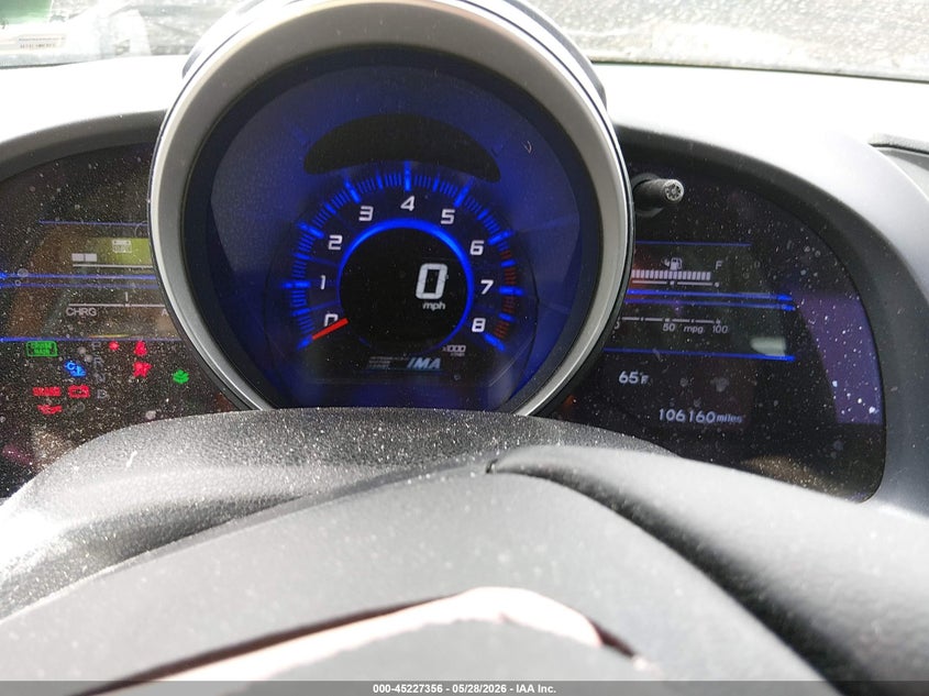 2011 Honda Cr-z VIN JHMZF1D65BS011950 IAAI salvage auction — FRONT END, Salvage (Colorado), sold $375 on 2026-08-01 (photo 7)