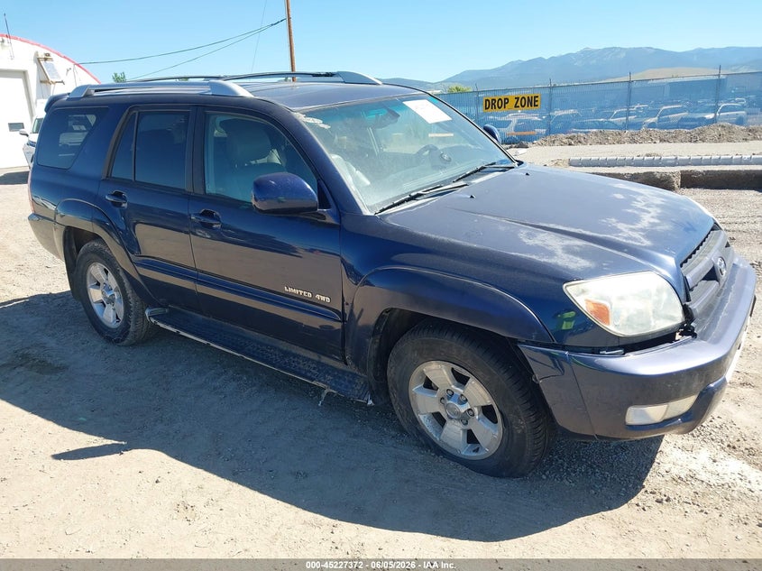 2003 Toyota 4runner VIN JTEBU17R238006987 IAAI salvage auction — RIGHT FRONT, Clear (Montana), sold $75 on 2026-07-29 (photo 1)