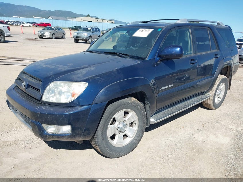2003 Toyota 4runner VIN JTEBU17R238006987 IAAI salvage auction — RIGHT FRONT, Clear (Montana), sold $75 on 2026-07-29 (photo 2)