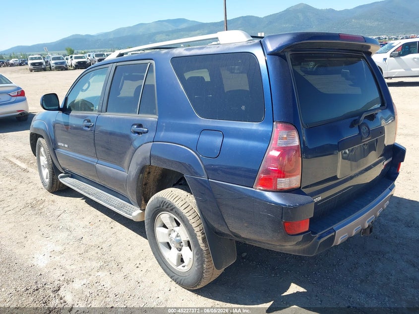 2003 Toyota 4runner VIN JTEBU17R238006987 IAAI salvage auction — RIGHT FRONT, Clear (Montana), sold $75 on 2026-07-29 (photo 3)