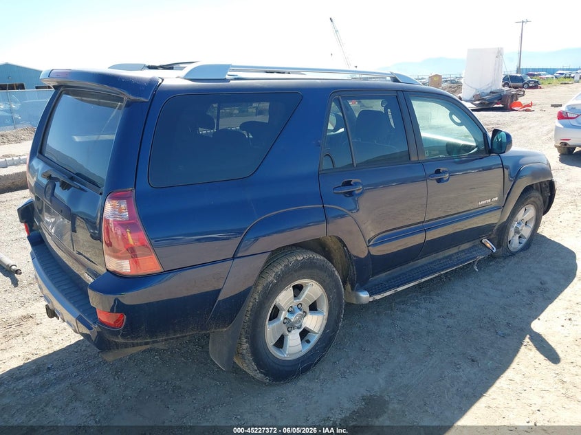 2003 Toyota 4runner VIN JTEBU17R238006987 IAAI salvage auction — RIGHT FRONT, Clear (Montana), sold $75 on 2026-07-29 (photo 4)