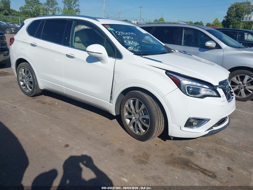 2020 Buick Envision VIN LRBFXCSA8LD230040 IAAI salvage auction — FRONT END, Salvage Title, sold $2,600 on 2026-07-21 (photo 1)