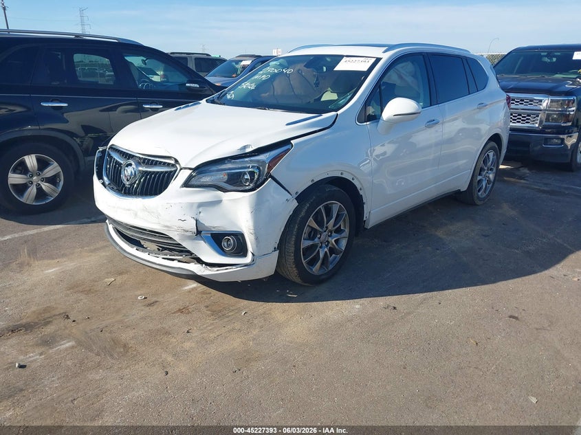 2020 Buick Envision VIN LRBFXCSA8LD230040 IAAI salvage auction — FRONT END, Salvage Title, sold $2,600 on 2026-07-21 (photo 2)