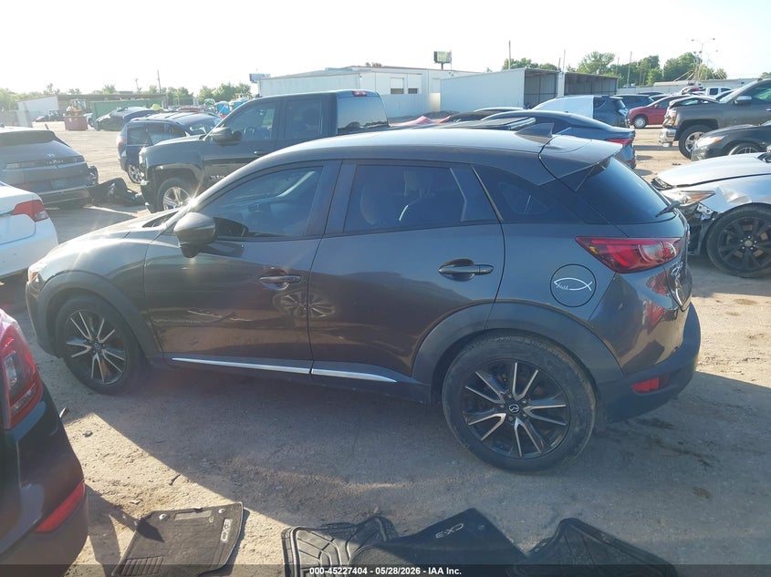 2016 Mazda Cx-3 VIN JM1DKBD76G0116294 IAAI salvage auction — RIGHT FRONT, Salvage Title, sold $1,700 on 2026-07-22 (photo 9)