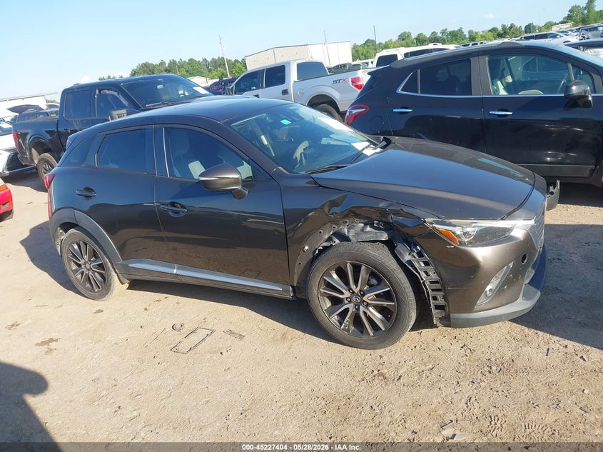 2016 Mazda Cx-3 VIN JM1DKBD76G0116294 IAAI salvage auction — RIGHT FRONT, Salvage Title, sold $1,700 on 2026-07-22 (photo 8)