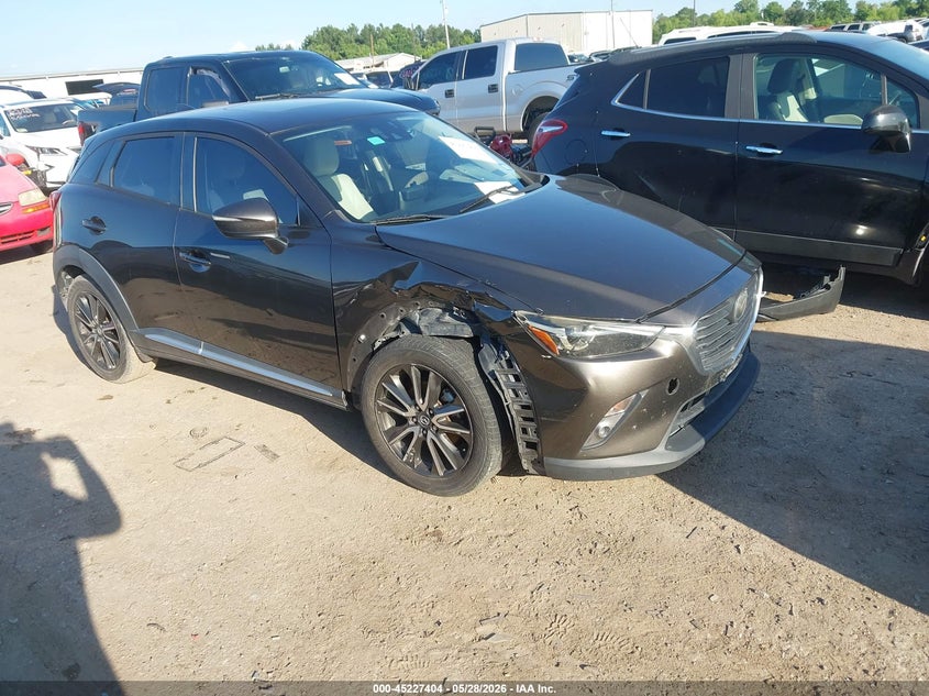 2016 Mazda Cx-3 VIN JM1DKBD76G0116294 IAAI salvage auction — RIGHT FRONT, Salvage Title, sold $1,700 on 2026-07-22 (photo 1)