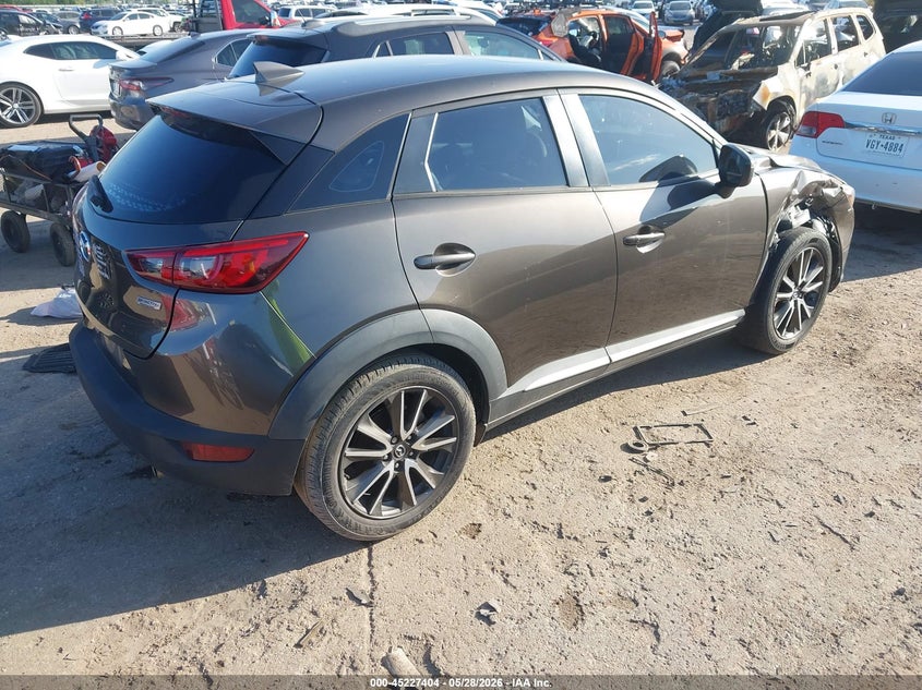 2016 Mazda Cx-3 VIN JM1DKBD76G0116294 IAAI salvage auction — RIGHT FRONT, Salvage Title, sold $1,700 on 2026-07-22 (photo 4)