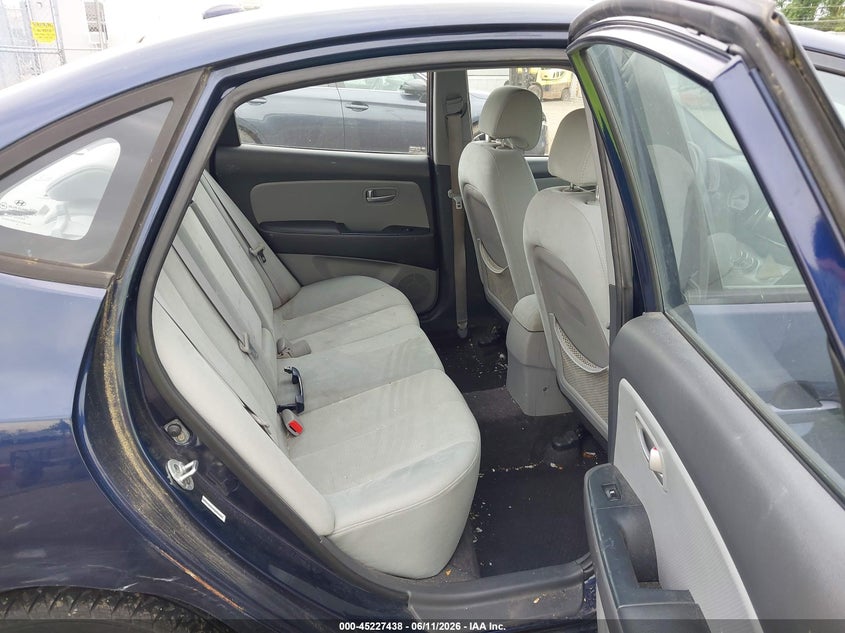 2009 Hyundai Elantra VIN KMHDU46D19U607534 IAAI salvage auction — LEFT & RIGHT, Salvage (Ohio), sold $300 on 2026-07-09 (photo 8)