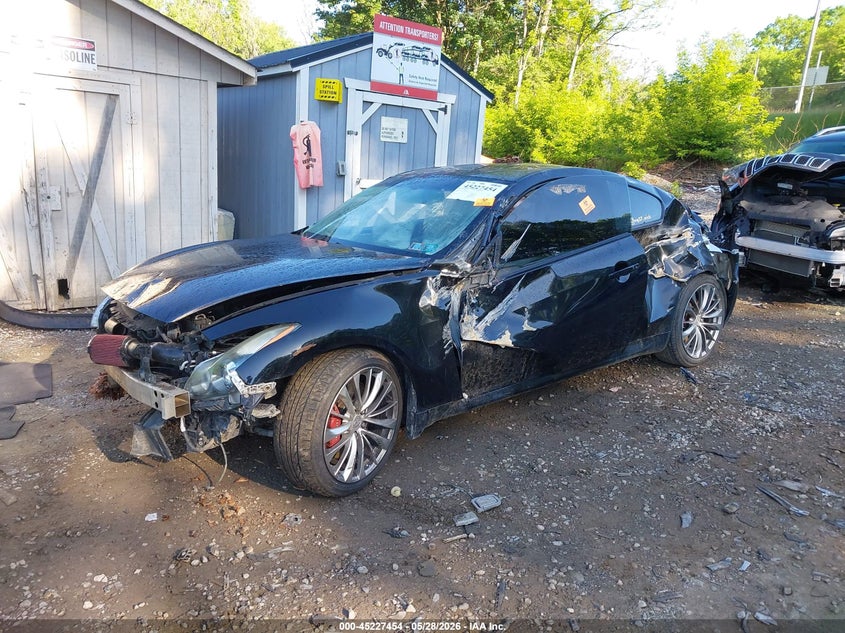 2011 Infiniti G37 VIN JN1CV6EL5BM263720 IAAI salvage auction — ROLLOVER, Salvage (Pennsylvania), sold $25 on 2026-07-07 (photo 2)