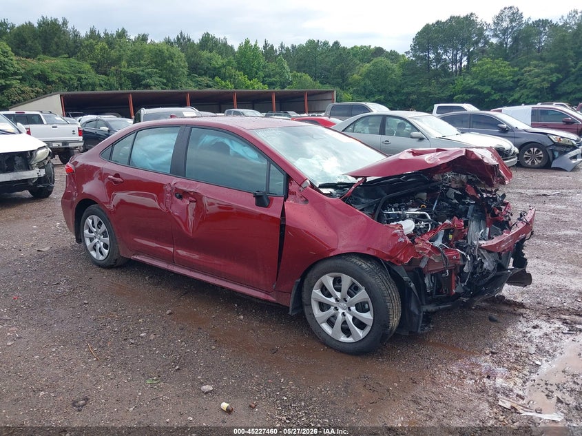 2026 Toyota Corolla VIN 5YFB4MDE5TP438937 IAAI salvage auction — FRONT END, Salvage (Alabama), sold $1,800 on 2026-07-22 (photo 1)