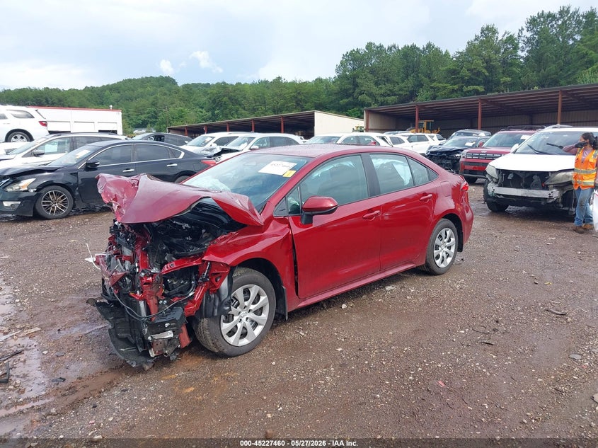 2026 Toyota Corolla VIN 5YFB4MDE5TP438937 IAAI salvage auction — FRONT END, Salvage (Alabama), sold $1,800 on 2026-07-22 (photo 2)