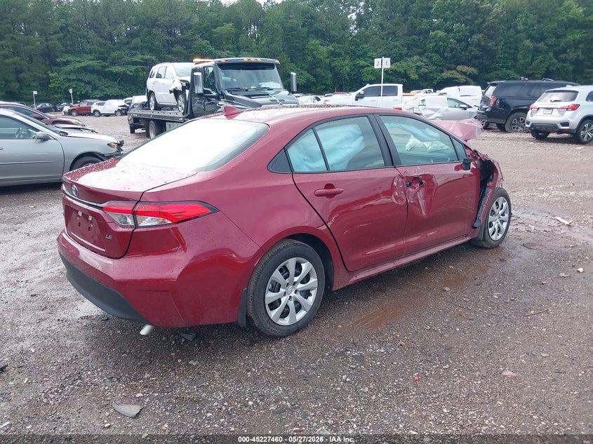 2026 Toyota Corolla VIN 5YFB4MDE5TP438937 IAAI salvage auction — FRONT END, Salvage (Alabama), sold $1,800 on 2026-07-22 (photo 4)