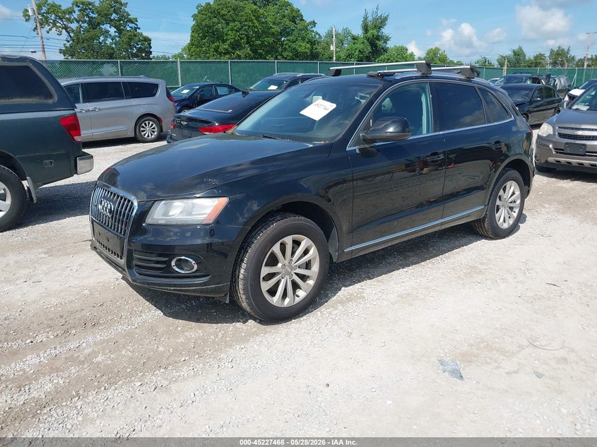 2014 Audi Q5 VIN WA1CFAFP6EA069745 IAAI salvage auction — NORMAL WEAR, Original (Kentucky), sold $1,300 on 2026-07-22 (photo 2)