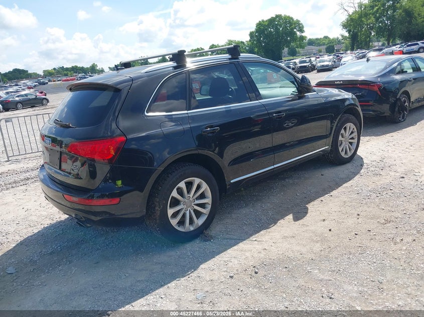 2014 Audi Q5 VIN WA1CFAFP6EA069745 IAAI salvage auction — NORMAL WEAR, Original (Kentucky), sold $1,300 on 2026-07-22 (photo 4)