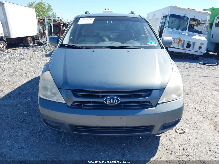 2008 Kia SEDONA VIN KNDMB233186212847 IAAI salvage auction — ELECTRICAL, Salvage (Pennsylvania), sold $225 on 2026-07-17 (photo 6)