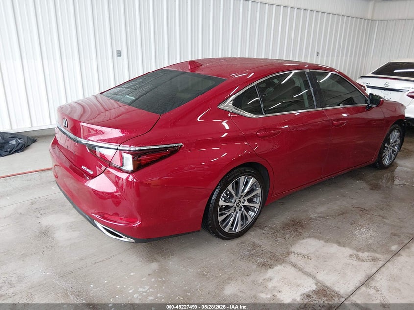 2020 Lexus ES VIN 58ADZ1B15LU077743 IAAI salvage auction — FRONT END, Clear (Oklahoma), sold $13,100 on 2026-08-01 (photo 4)