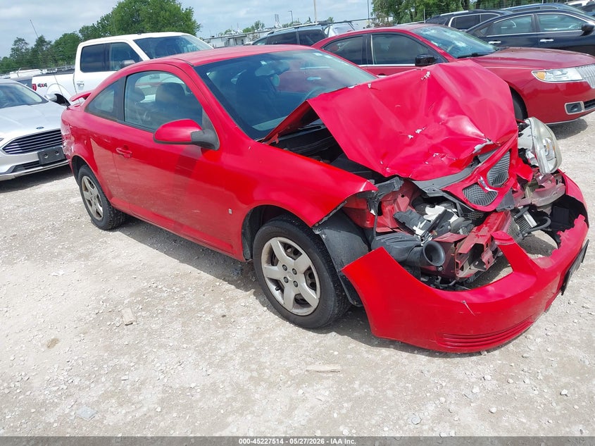 2009 Pontiac G5 VIN 1G2AS18H397190237 IAAI salvage auction — FRONT END, Salvage (Missouri), sold $100 on 2026-08-31 (photo 1)