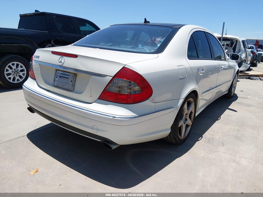 2009 Mercedes-benz E-klasse VIN WDBUF56X19B438043 IAAI salvage auction — LEFT FRONT, Salvage (Texas), sold $750 on 2026-08-18 (photo 4)