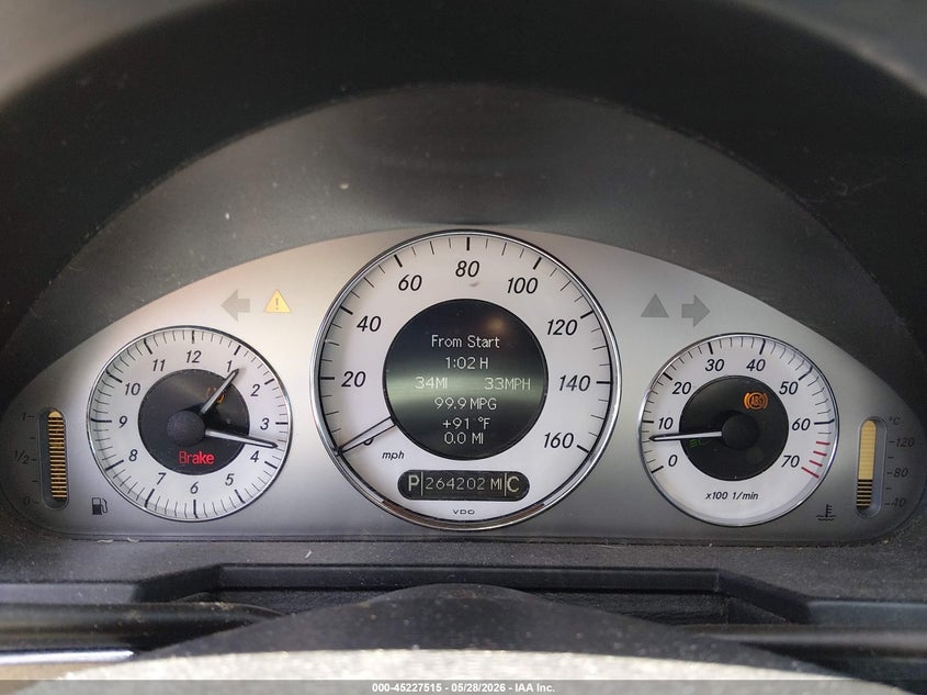 2009 Mercedes-benz E-klasse VIN WDBUF56X19B438043 IAAI salvage auction — LEFT FRONT, Salvage (Texas), sold $750 on 2026-08-18 (photo 7)
