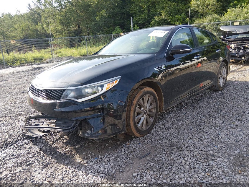 2018 Kia Optima VIN 5XXGT4L36JG256470 IAAI salvage auction — FRONT END, Salvage (Alabama), sold $775 on 2026-07-29 (photo 2)