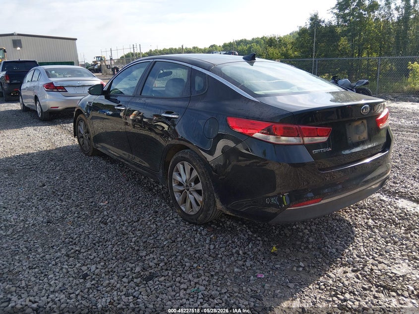 2018 Kia Optima VIN 5XXGT4L36JG256470 IAAI salvage auction — FRONT END, Salvage (Alabama), sold $775 on 2026-07-29 (photo 3)