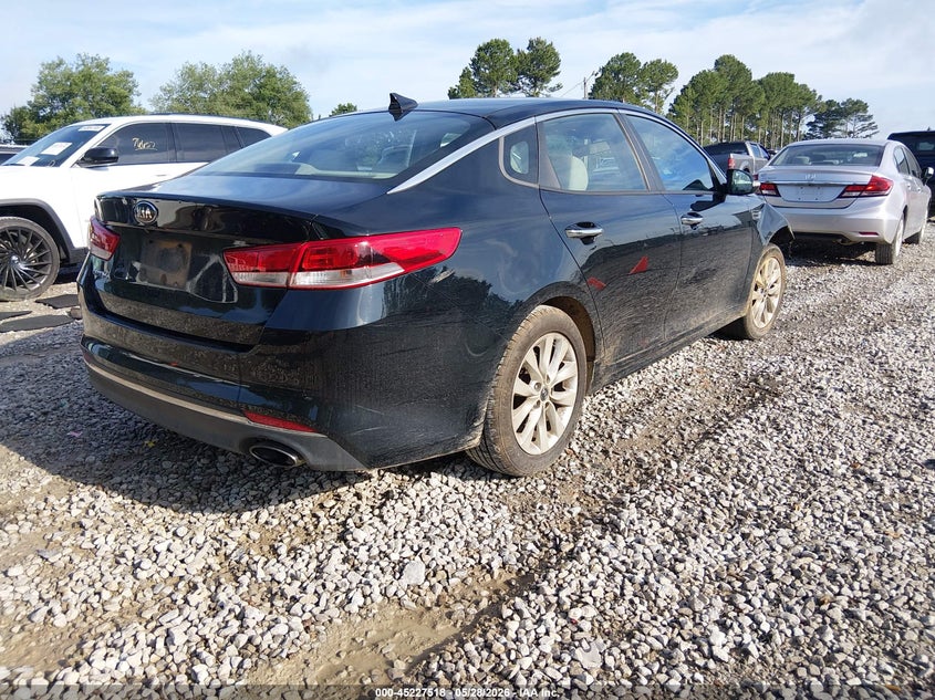 2018 Kia Optima VIN 5XXGT4L36JG256470 IAAI salvage auction — FRONT END, Salvage (Alabama), sold $775 on 2026-07-29 (photo 4)