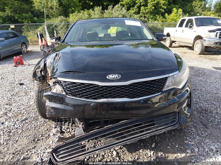 2018 Kia Optima VIN 5XXGT4L36JG256470 IAAI salvage auction — FRONT END, Salvage (Alabama), sold $775 on 2026-07-29 (photo 6)