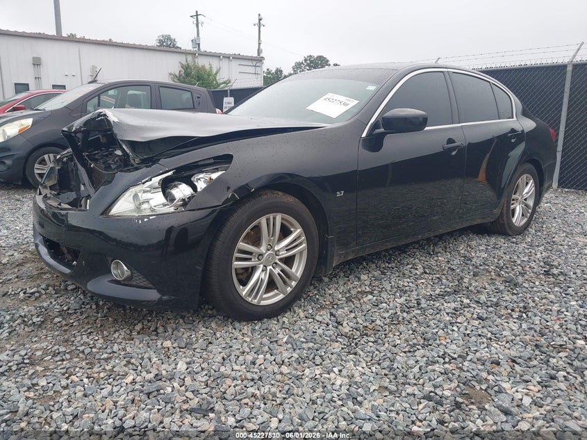 2015 Infiniti Q40 VIN JN1CV6AP9FM501244 IAAI salvage auction — NORMAL WEAR, Clear (Georgia), sold $400 on 2026-07-13 (photo 2)