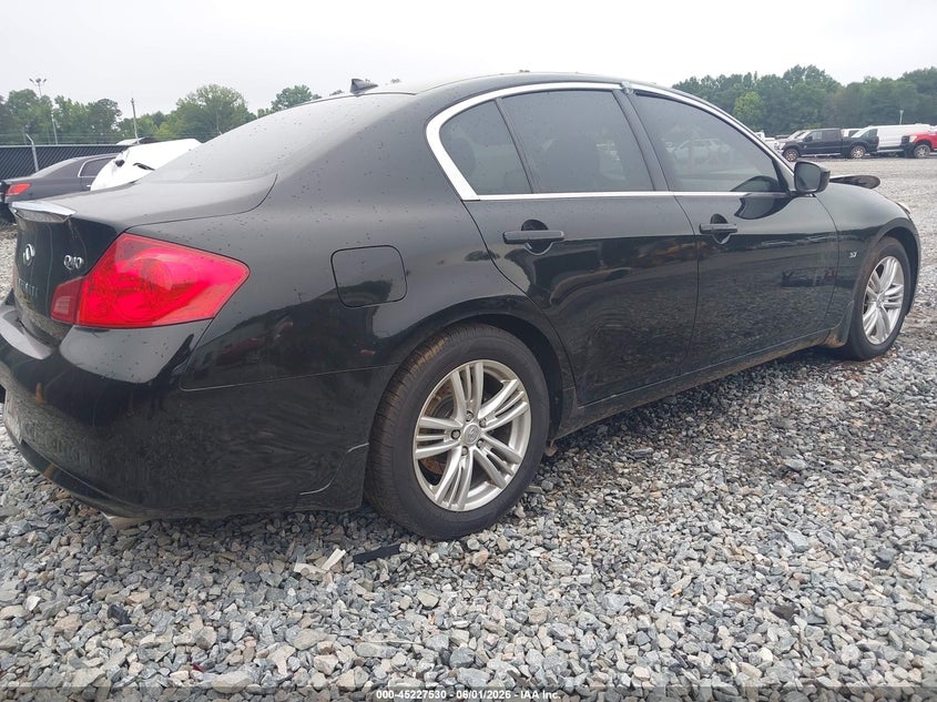 2015 Infiniti Q40 VIN JN1CV6AP9FM501244 IAAI salvage auction — NORMAL WEAR, Clear (Georgia), sold $400 on 2026-07-13 (photo 4)