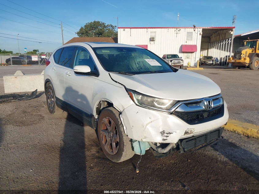 2019 Honda Cr-v VIN 7FARW1H53KE014236 IAAI salvage auction — BIO HAZARD, Salvage Title, sold $6,150 on 2026-07-07 (photo 1)