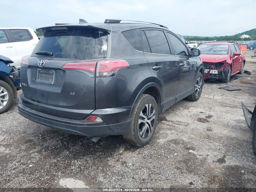 2017 Toyota Rav4 VIN JTMZFREV3HJ126504 IAAI salvage auction — HAIL, Clear (Oklahoma), sold $725 on 2026-07-21 (photo 4)
