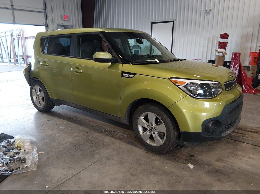 2018 Kia Soul VIN KNDJN2A27J7900307 IAAI salvage auction — REAR END, Salvage Title, sold $1,250 on 2026-07-22 (photo 1)