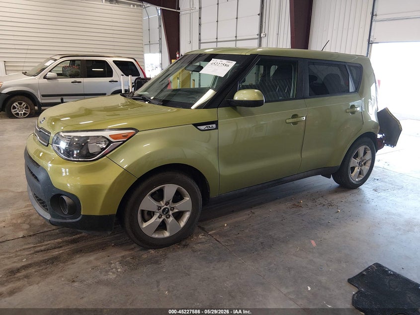 2018 Kia Soul VIN KNDJN2A27J7900307 IAAI salvage auction — REAR END, Salvage Title, sold $1,250 on 2026-07-22 (photo 2)