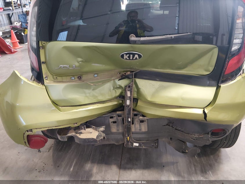 2018 Kia Soul VIN KNDJN2A27J7900307 IAAI salvage auction — REAR END, Salvage Title, sold $1,250 on 2026-07-22 (photo 6)