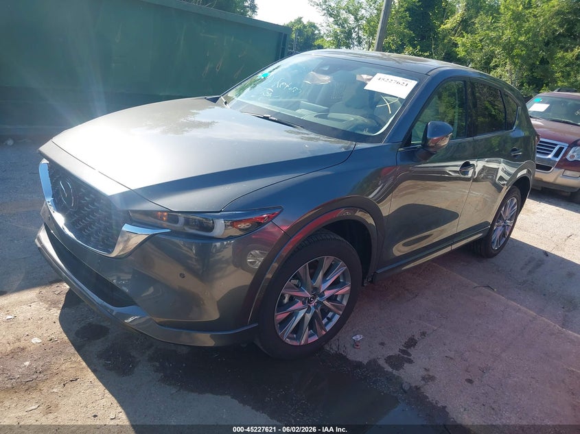 2025 Mazda Cx-5 VIN JM3KFBEM5S0761485 IAAI salvage auction — SIDE, Salvage (Kansas), sold $9,600 on 2026-10-04 (photo 2)