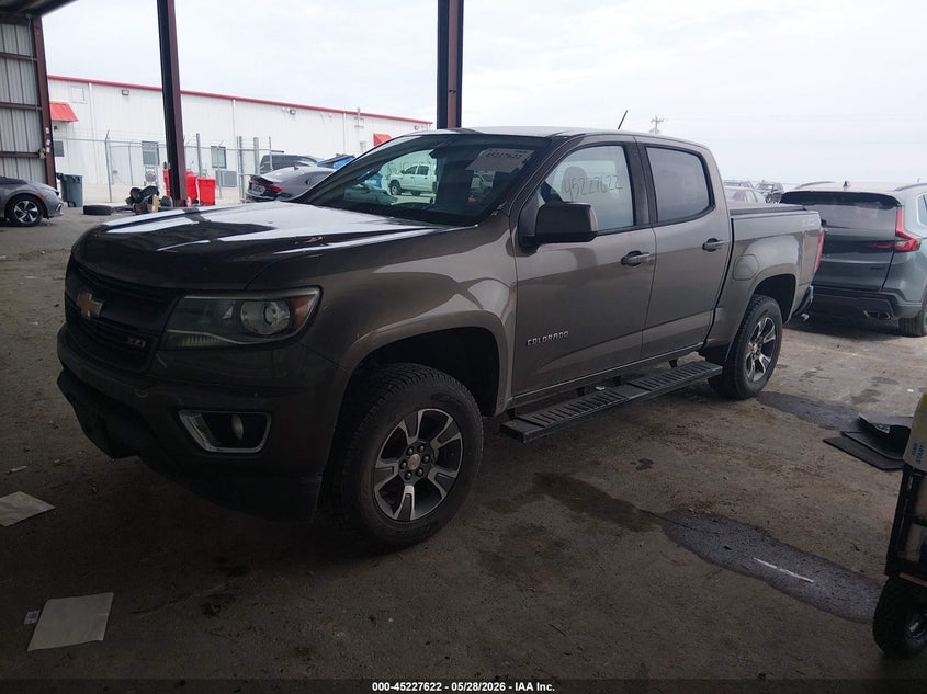 2015 Chevrolet Colorado VIN 1GCGTCE35F1184834 IAAI salvage auction — STORM DAMAGE, Clear (Missouri), sold $4,200 on 2026-07-09 (photo 2)