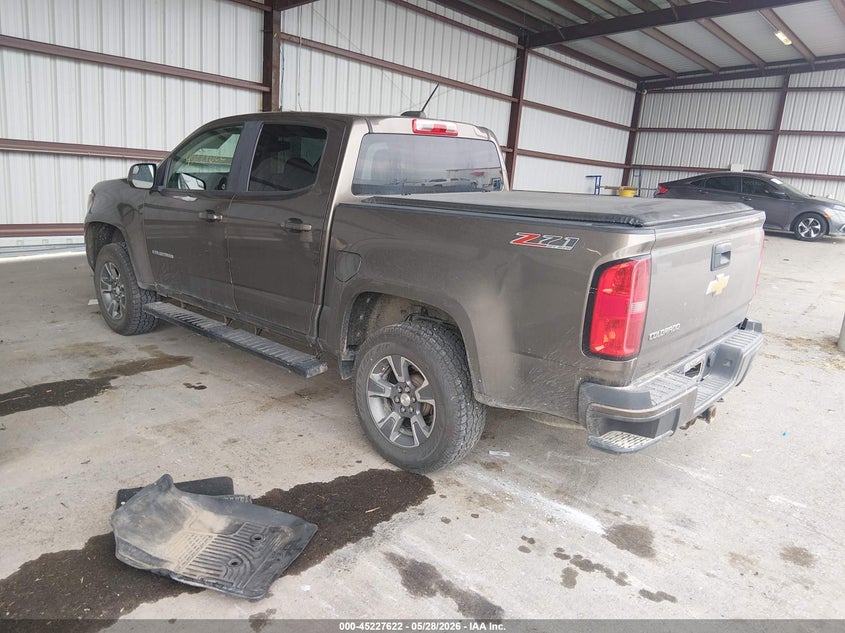 2015 Chevrolet Colorado VIN 1GCGTCE35F1184834 IAAI salvage auction — STORM DAMAGE, Clear (Missouri), sold $4,200 on 2026-07-09 (photo 3)