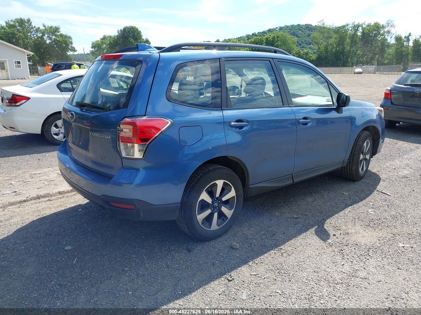 2018 Subaru Forester VIN JF2SJABCXJH517345 IAAI salvage auction — HAIL, Salvage (Ohio), sold $3,100 on 2026-07-13 (photo 4)