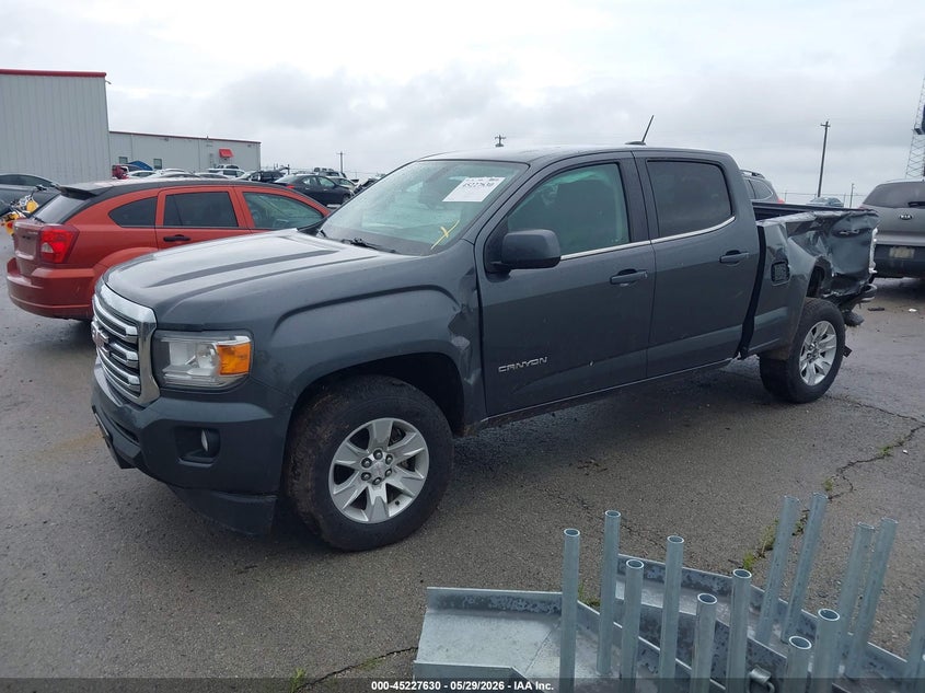 2016 Gmc Canyon VIN 1GTG6CE3XG1223202 IAAI salvage auction — LEFT SIDE, Salvage Title, sold $3,600 on 2026-07-30 (photo 2)
