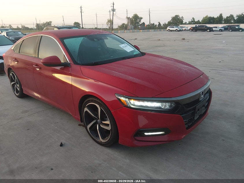 2019 Honda Accord VIN 1HGCV1F38KA062993 — IAAI salvage auction photo