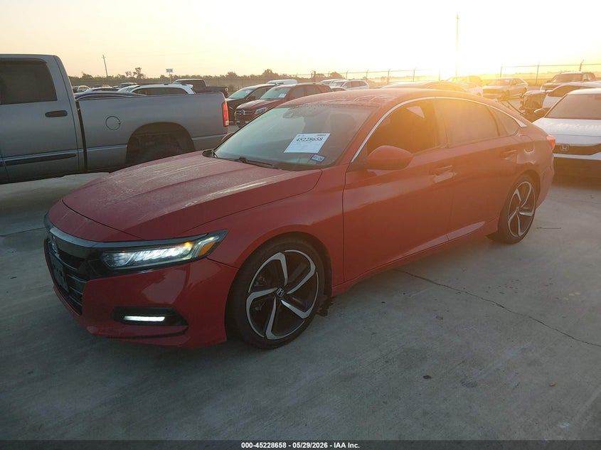 2019 Honda Accord VIN 1HGCV1F38KA062993 IAAI salvage auction — HAIL, Original (Texas), sold $9,000 on 2026-08-28 (photo 2)